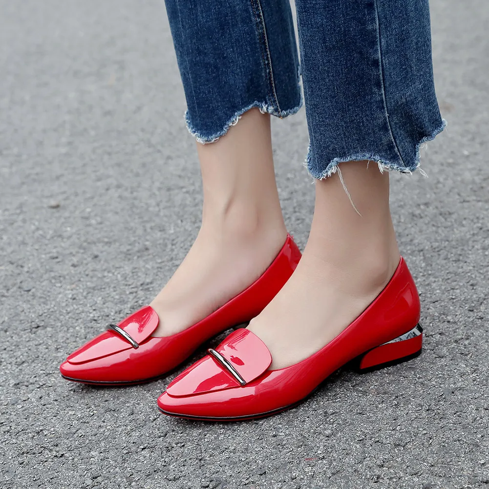 SARAIRIS 2020 Plus Size 43 Elegant Top Quality Pointed Toe Slip On Casual Shoes Women Pumps Black Red Chunky Heeled Woman Shoes
SARAIRIS 2020 Plus Size 43 Elegant Top Quality Pointed Toe Slip On Casual Shoes Women Pumps Black Red Chunky Heeled Woman Shoes