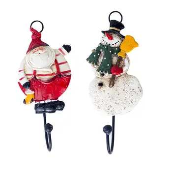 2pcs Christmas Theme Resin Hook Clothing Hat Grocery Storage Hook Living Room Coffee Bar Wall Decoration (Santa + Snowman)
2pcs Christmas Theme Resin Hook Clothing Hat Grocery Storage Hook Living Room Coffee Bar Wall Decoration (Santa + Snowman)