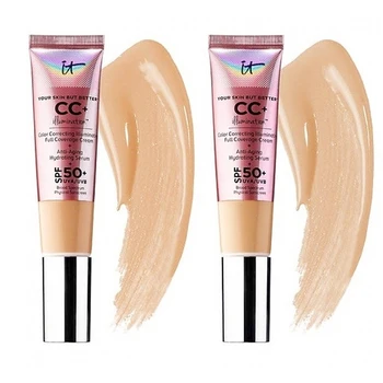 Face Foundation It Cosmetics CC Cream SPF 50 Full Cover Make Up Base Concealer Brighten Waterproof Natural Makeup
Face Foundation It Cosmetics CC Cream SPF 50 Full Cover Make Up Base Concealer Brighten Waterproof Natural Makeup