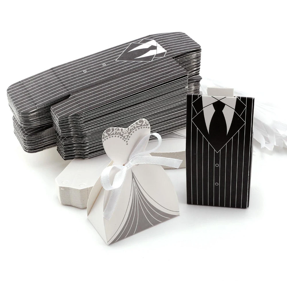 Wedding Earrings Ring Packaging Jewelry Paper Gift Box 3pcs Bride 3pcs Groom Shape Paper Bags for Gifts Office School Supplies
Wedding Earrings Ring Packaging Jewelry Paper Gift Box 3pcs Bride 3pcs Groom Shape Paper Bags for Gifts Office School Supplies