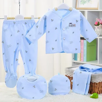 5pcs/set enfant Newborn sets baby Boys suits Baby Clothes Cotton 
5pcs/set enfant Newborn sets baby Boys suits Baby Clothes Cotton