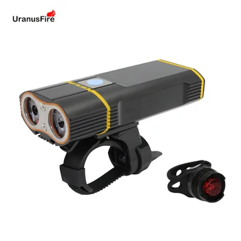 Uranusfire USB Rechargeable Bike Light Front Handlebar Cycling Led Light Battery Flashlight Torch Headlight Bicycle Light
Uranusfire USB Rechargeable Bike Light Front Handlebar Cycling Led Light Battery Flashlight Torch Headlight Bicycle Light