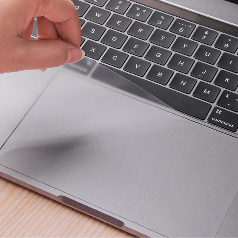 Фото Для Macbook Air 13 Pro 3 15 Retina Touch Bar 12 Pad ноутбук с высокой прозрачной сенсорной панелью