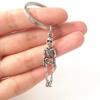 Skeleton Skull Keychain Charms Key Ring Punk Keychains keyring Chains llavero llaveros para mujer chaveiro sleutelhanger brelok
Skeleton Skull Keychain Charms Key Ring Punk Keychains keyring Chains llavero llaveros para mujer chaveiro sleutelhanger brelok