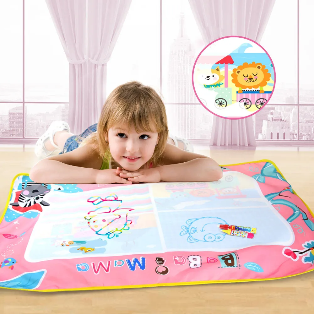 Kids Water Drawing Mat Soft Magic Painting and Writing Doodle With Pen Cushion Drawing Board Toy
Kids Water Drawing Mat Soft Magic Painting and Writing Doodle With Pen Cushion Drawing Board Toy