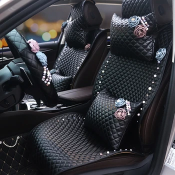 black leather car seat covers for women universal fit floral full set
black leather car seat covers for women universal fit floral full set