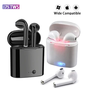 New i7s tws Bluetooth Earbuds Earphones True Wireless Earphone Sport Cordless Headset Headphones with Microphone Charging Box
New i7s tws Bluetooth Earbuds Earphones True Wireless Earphone Sport Cordless Headset Headphones with Microphone Charging Box