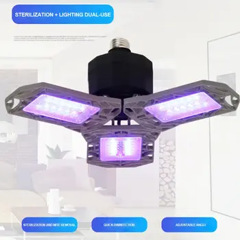 UV Sterilization Lamp LED Disinfection Garage Lamp Lighting Bedroom Mobile Kindergarten Purple Light
UV Sterilization Lamp LED Disinfection Garage Lamp Lighting Bedroom Mobile Kindergarten Purple Light