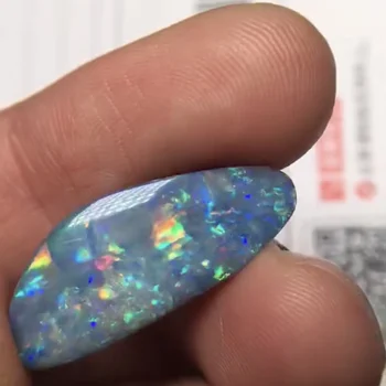 

A401 Australia Origin 10.675ct Genuine Natural Opals Doublet Loose Gemstones Loose Beads for Jewelry Making for Earrings Making