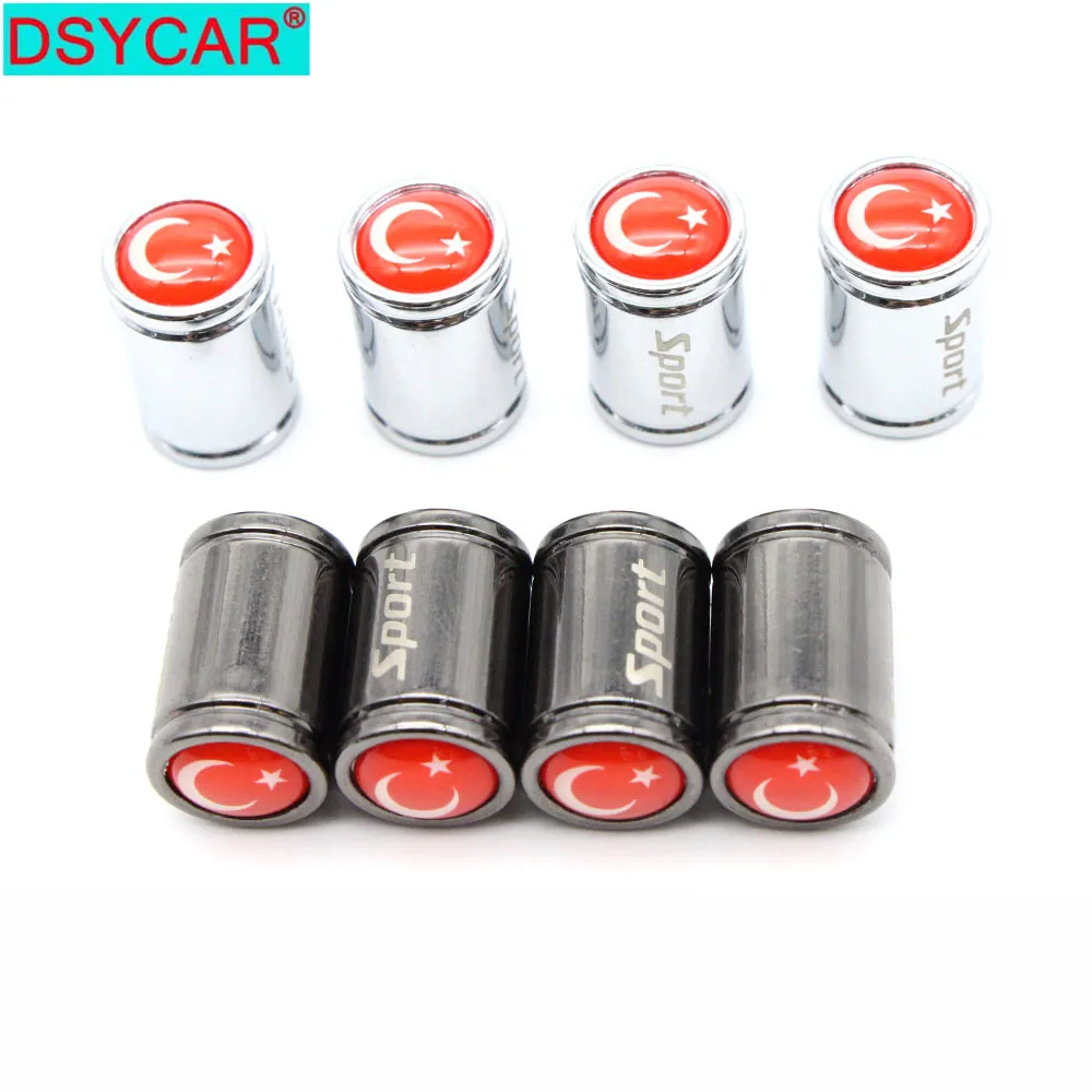 DSYCAR 4 Pcs/Set Copper Chrome Tire Valve Stem Cap Tire Wheel Stem Air Valve Caps for Auto Cars
DSYCAR 4 Pcs/Set Copper Chrome Tire Valve Stem Cap Tire Wheel Stem Air Valve Caps for Auto Cars