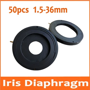 50pcs 1.5-36MM Digital Camera Microscope Light Regulator Adapter Zoom Optical Iris Diaphragm Aperture Condenser with 14 Leaves
50pcs 1.5-36MM Digital Camera Microscope Light Regulator Adapter Zoom Optical Iris Diaphragm Aperture Condenser with 14 Leaves