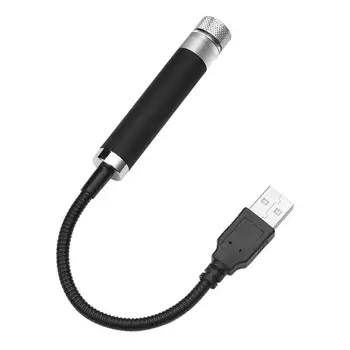 LED Car Roof Star Light Convenient Practical User-friendly Design Projector Atmosphere Lamp USB Multiple Lighting Effects