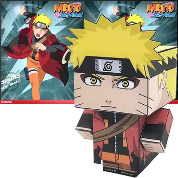 Uzumaki Naruto Sannin/Sage Modo Cutting Mini Cute 3D Paper Model Papercraft Anime Figure DIY Cubee Kids Adult Craft Toys MG-019
Uzumaki Naruto Sannin/Sage Modo Cutting Mini Cute 3D Paper Model Papercraft Anime Figure DIY Cubee Kids Adult Craft Toys MG-019