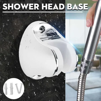 Plastic Shower Head Base Holder Bath Shower Nozzle Wall Mounted Screw Fixed Bracket Base Lightweight Durable Bathroom Product
Plastic Shower Head Base Holder Bath Shower Nozzle Wall Mounted Screw Fixed Bracket Base Lightweight Durable Bathroom Product