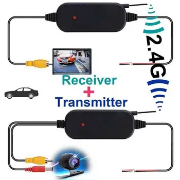2.4G Wireless Rear View Camera Car Camera Signal Transmitter & Receiver Cable RCA Video Transmitter & Receiver Car Accessories
2.4G Wireless Rear View Camera Car Camera Signal Transmitter & Receiver Cable RCA Video Transmitter & Receiver Car Accessories
