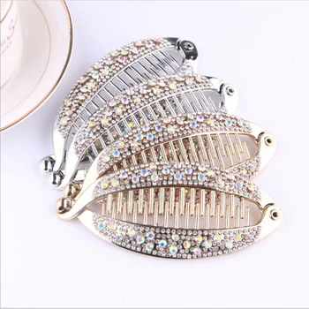 1pcs Fashion Fish Shape Rhinestone Hair Claw Clips Hair Jewelry Banana Barrettes Hairpins Hair Accessories For Women Clips Clam
1pcs Fashion Fish Shape Rhinestone Hair Claw Clips Hair Jewelry Banana Barrettes Hairpins Hair Accessories For Women Clips Clam