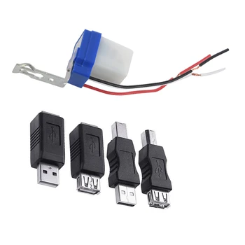2 Pcs AC DC 12V 10A Auto on Off Photocell Light Switch Light Sensor Switch & 4 Pcs USB 2.0 A Female to Usb B Print Male Adapter
2 Pcs AC DC 12V 10A Auto on Off Photocell Light Switch Light Sensor Switch & 4 Pcs USB 2.0 A Female to Usb B Print Male Adapter