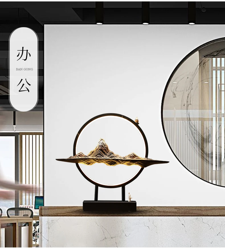 Горная подставка для курильницы, керамический светодиодный диффузор с запахом для помещений, буддийские товары KK60XL Горная подставка для курильницы, керамический светодиодный диффузор с запахом для помещений, буддийские товары KK60XL