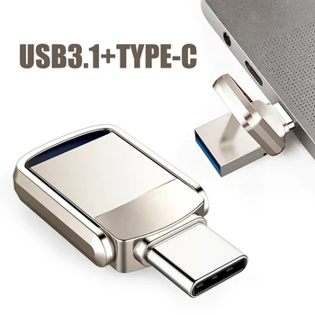 New USB 3.1 Memory U Disk Key Phone Stick Flash Drive Disk For Computer Connectors 32GB Type-C Pendrive For Android Phone
New USB 3.1 Memory U Disk Key Phone Stick Flash Drive Disk For Computer Connectors 32GB Type-C Pendrive For Android Phone