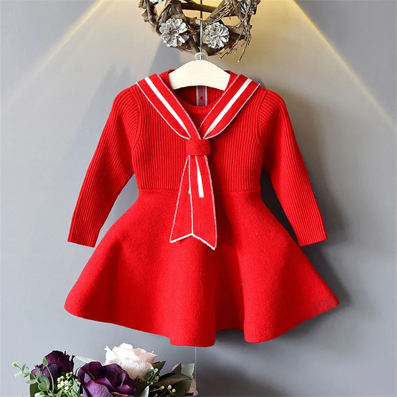 Baby girl autumn and winter knit sweater dress new Korean children's warm sweater dress girl casual solid color dress
Baby girl autumn and winter knit sweater dress new Korean children's warm sweater dress girl casual solid color dress