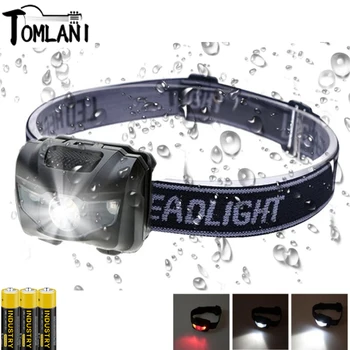 Mini Headlamp 4 Mode Lightweight Headlight Waterproof Camping Head Lamp Hike Headlatern Uses AAA Battery for Hunting Fishing
Mini Headlamp 4 Mode Lightweight Headlight Waterproof Camping Head Lamp Hike Headlatern Uses AAA Battery for Hunting Fishing