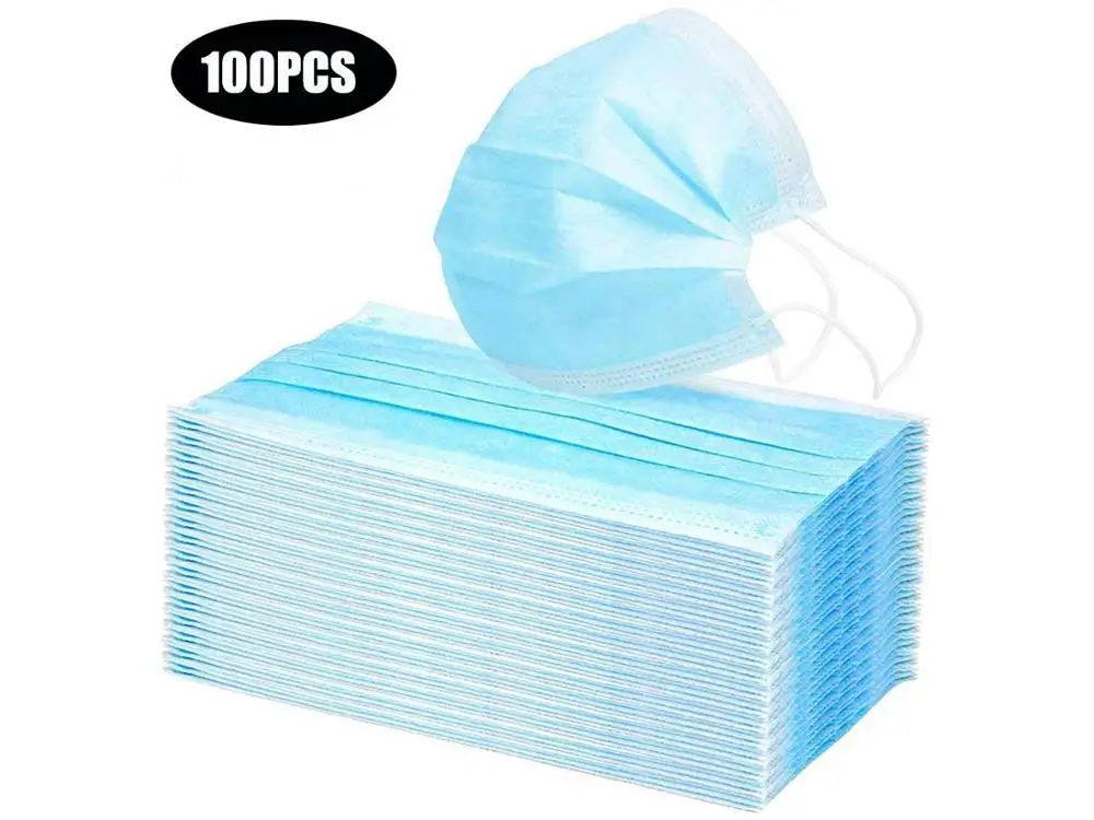 100pcs Disposable Masks Protective Facial Face Masks Anti-Dust Masks Safety Mouth-Mask 3-layer
100pcs Disposable Masks Protective Facial Face Masks Anti-Dust Masks Safety Mouth-Mask 3-layer