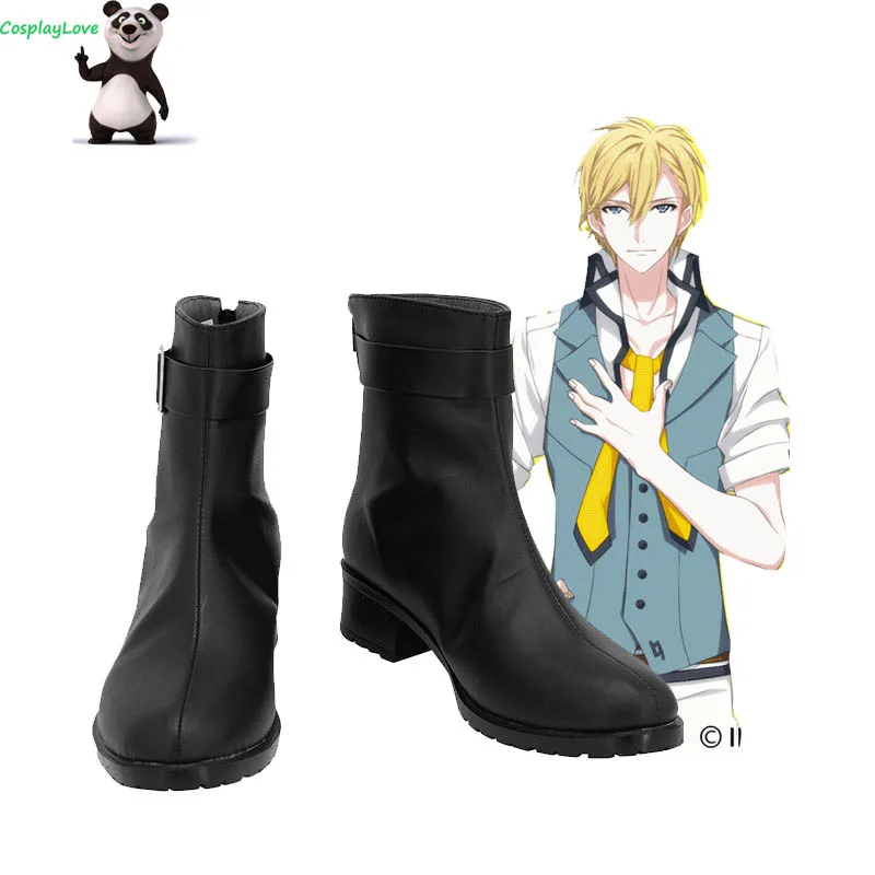 Idolish 7 Rokuya Nagi Black Cosplay Shoes Cosplay Long Boots Leather Custom Made For Christmas Halloween 
Idolish 7 Rokuya Nagi Black Cosplay Shoes Cosplay Long Boots Leather Custom Made For Christmas Halloween