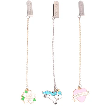 1Set of 3pcs Creative Cartoon Bookmark Metal Pendant Bookmark Clip Stationery School Office Supply ( Heart+ Big Cherry Blossom+
1Set of 3pcs Creative Cartoon Bookmark Metal Pendant Bookmark Clip Stationery School Office Supply ( Heart+ Big Cherry Blossom+