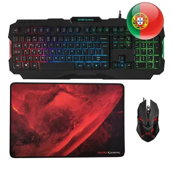 Mars Gaming MCP118-Pack lighting will RGB keyboard, mouse and gaming mouse
Mars Gaming MCP118-Pack lighting will RGB keyboard, mouse and gaming mouse
