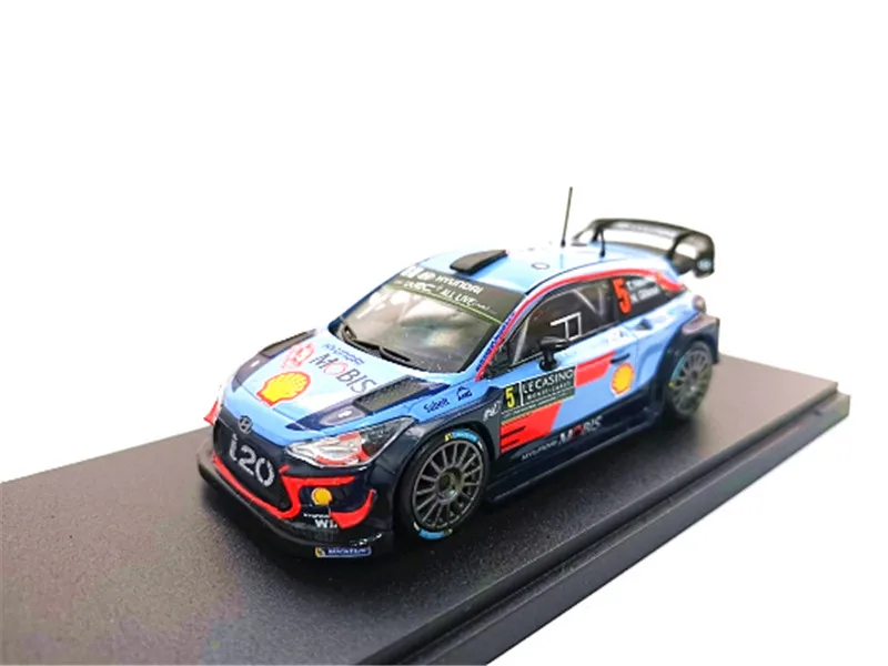 1:43 i20 WRC #5 WINNER модель автомобиля из сплава литые металлические игрушки подарок на