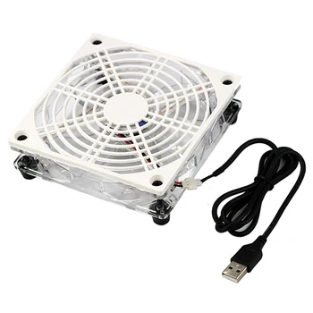 New Usb 5V Led Cooling Fan Wifi Router Holder Cooler Tv Set-Top Box Support Heatsink Fan For Computer/Pc Pet Box Radiator
New Usb 5V Led Cooling Fan Wifi Router Holder Cooler Tv Set-Top Box Support Heatsink Fan For Computer/Pc Pet Box Radiator