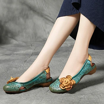Women Retro Flower Sandals Women's low-heeled Comfortable Handmade Outdoor Sandal Ladies Casual Mom Fish Mouth Flat Heel Shoes 
Women Retro Flower Sandals Women's low-heeled Comfortable Handmade Outdoor Sandal Ladies Casual Mom Fish Mouth Flat Heel Shoes
