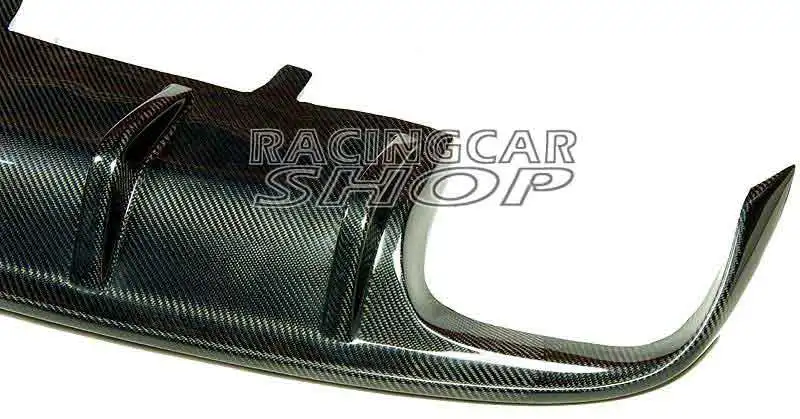 REAL CARBON FIBER MTM Rear Diffuser Fit For Audi A7 Non-Sline Bumper 2011-2014