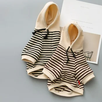 Family Clothes 2018 Dog Clothes Cotton Coat Hoodies Chihuahua Clothes Pet Striped Pajamas clothing For Small Dogs French Bulldog
Family Clothes 2018 Dog Clothes Cotton Coat Hoodies Chihuahua Clothes Pet Striped Pajamas clothing For Small Dogs French Bulldog