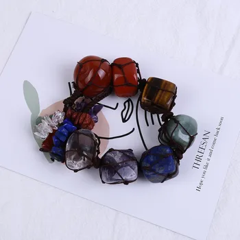 7 Chakra Tumbled Gemstone Tassel Spiritual Meditation for Window Feng Shui Ornament Natural Stones Car Home hanging Decor #BL5
7 Chakra Tumbled Gemstone Tassel Spiritual Meditation for Window Feng Shui Ornament Natural Stones Car Home hanging Decor #BL5