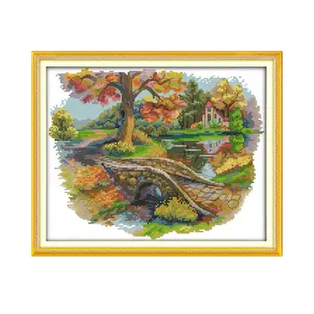 Autumn Scenery Counted Cross Stitch Patterns,DIY Needlework DMC Cross Stitch Kits,14CT 11CT Count Print,Sets for Embroidery Kits
Autumn Scenery Counted Cross Stitch Patterns,DIY Needlework DMC Cross Stitch Kits,14CT 11CT Count Print,Sets for Embroidery Kits
