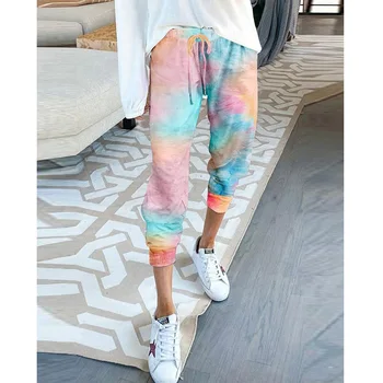 Sleep Bottoms Tie-dye Pants High Waist Long Pants Casual Women Sweatpants Trousers Women's Sleep Pant Autumn Winter Streetwear
Sleep Bottoms Tie-dye Pants High Waist Long Pants Casual Women Sweatpants Trousers Women's Sleep Pant Autumn Winter Streetwear