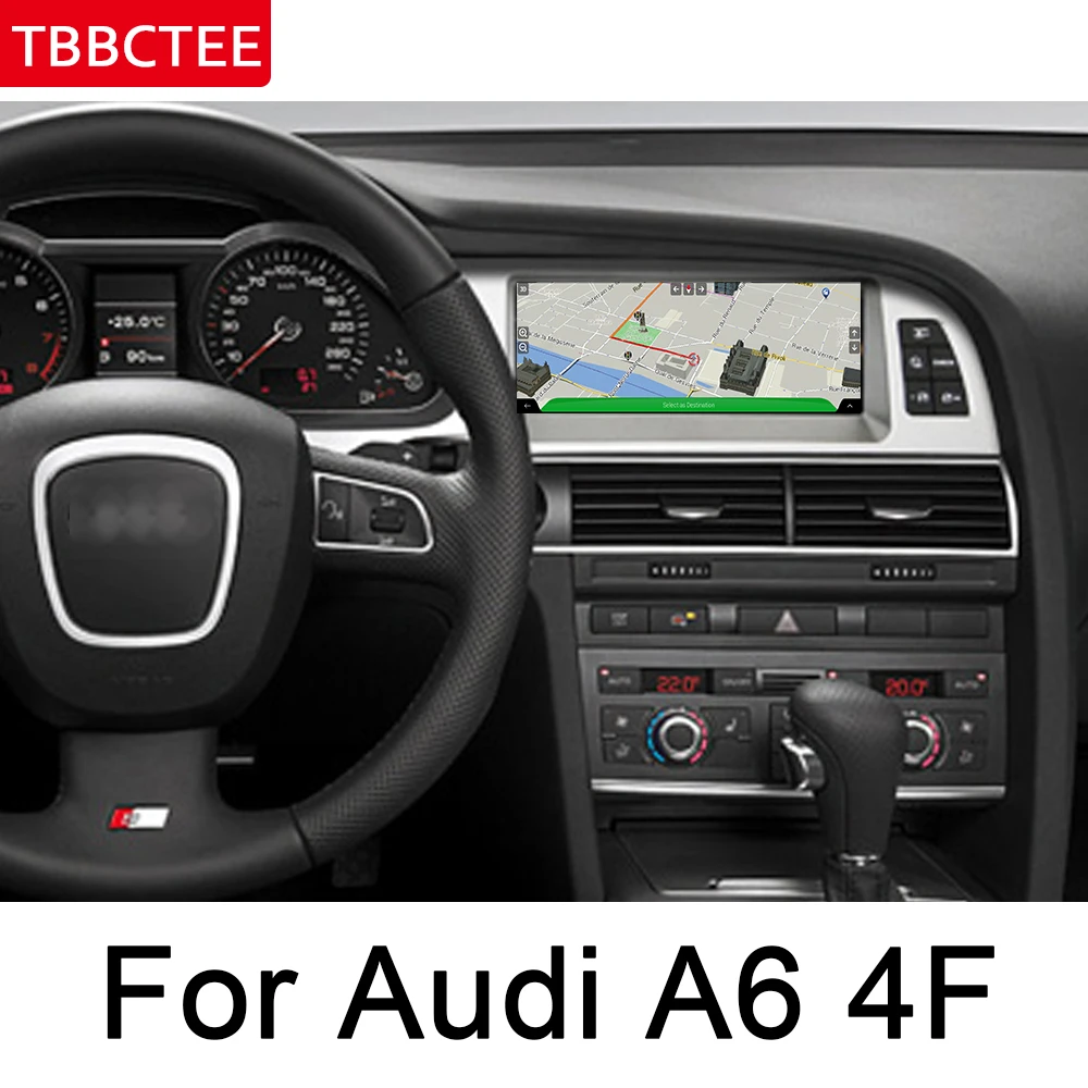 Для Audi A6 4F 2010 2011 MMI Android автомобильный мультимедийный плеер WiFi GPS Navi карта стерео