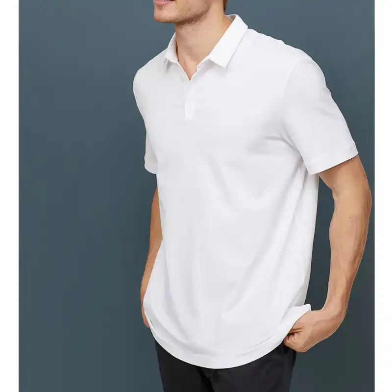 white polo business casual