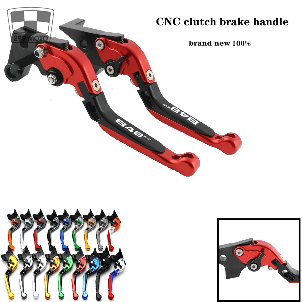 Suitable forDucati 848 EVO 2007, 08, 09,10, 11, 12, 2013 new CNC adjustable folding and expandable motorcycle brake clutch lever
Suitable forDucati 848 EVO 2007, 08, 09,10, 11, 12, 2013 new CNC adjustable folding and expandable motorcycle brake clutch lever