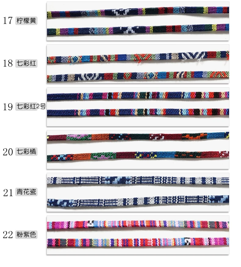 

50pcs 5mm wide retro eyeglass sunglasses cotton neck string cord retainer strap eyewear lanyard holder wholesale