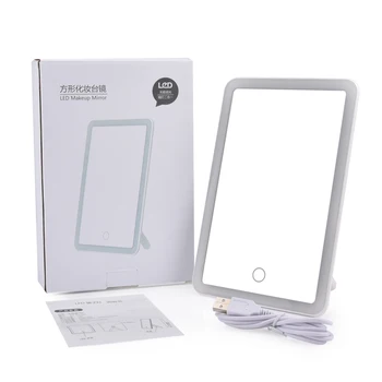 Posible USB Touch Screen Makeup Mirror Vanity Magnifying Lights 180 Degree Rotation Table Countertop Cosmetics Bathroom Mirror
Posible USB Touch Screen Makeup Mirror Vanity Magnifying Lights 180 Degree Rotation Table Countertop Cosmetics Bathroom Mirror