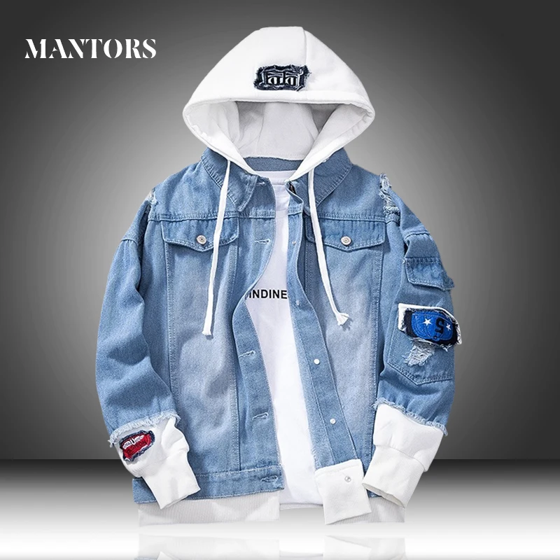 Men Denim Jacket 2020 New Spring Casual Men's Hooded Jean Jackets Bomber Hip Hop Streetwear Male Loose Outerwear Coats Slim Fit
Men Denim Jacket 2020 New Spring Casual Men's Hooded Jean Jackets Bomber Hip Hop Streetwear Male Loose Outerwear Coats Slim Fit
