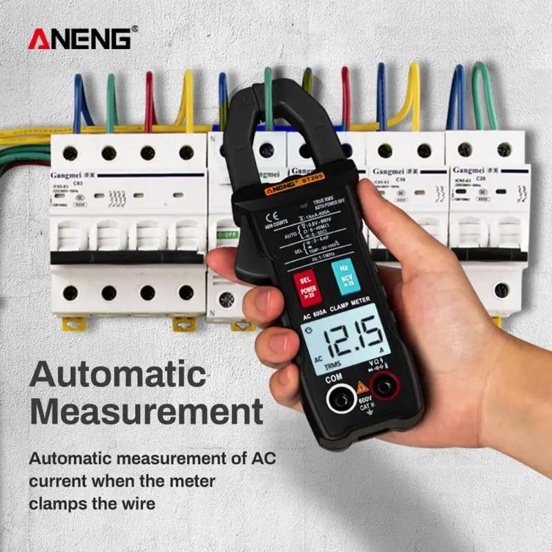 ST205 LCD Backlight Digital Display Clamp 4000 Counts Multimeter AC/DC Voltage/Current/Frequency Tester Voltmeter Clear Readin
ST205 LCD Backlight Digital Display Clamp 4000 Counts Multimeter AC/DC Voltage/Current/Frequency Tester Voltmeter Clear Readin
