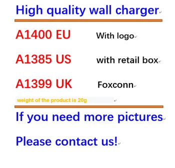 50pcs/lot Power Adapter For A1400 A1385 5V 1A EU US Plug USB Wall Charger AC Power Adapter for iphone 8 7 6 6S plus EU US Plugl
50pcs/lot Power Adapter For A1400 A1385 5V 1A EU US Plug USB Wall Charger AC Power Adapter for iphone 8 7 6 6S plus EU US Plugl