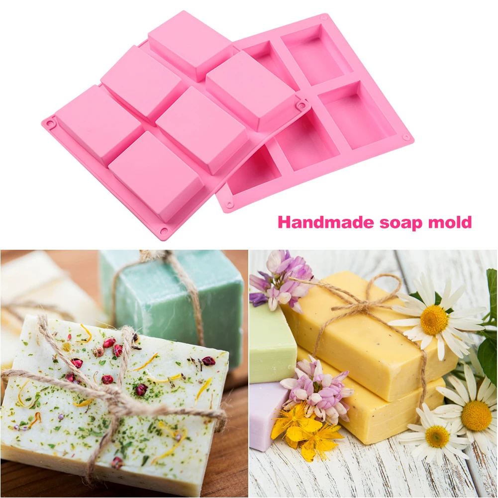 6 Grids Long Silicone Handmade Soap Mold Rectangle DIY Craft Cake Molds High Temperature Resistant Rectangle DIY Craft Cake Mold
6 Grids Long Silicone Handmade Soap Mold Rectangle DIY Craft Cake Molds High Temperature Resistant Rectangle DIY Craft Cake Mold
