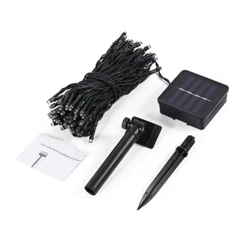 Outdoor Lightweight 12M Waterproof 100 LED Solar Holiday String Lights for Christmas Festival Fairy Xmas LED String Lights
Outdoor Lightweight 12M Waterproof 100 LED Solar Holiday String Lights for Christmas Festival Fairy Xmas LED String Lights