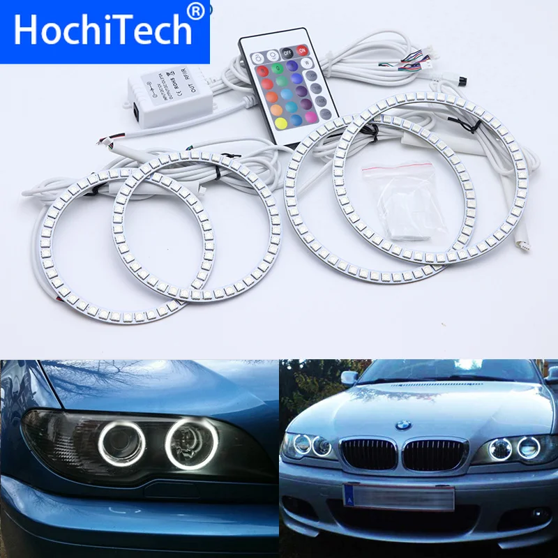 For BMW 3 Series E46 Convertible Coupe Cabrio 2004 2005 2006 Multi-color Led Angel Eyes Kit RGB Halo Rings Daytime Light DRL
For BMW 3 Series E46 Convertible Coupe Cabrio 2004 2005 2006 Multi-color Led Angel Eyes Kit RGB Halo Rings Daytime Light DRL