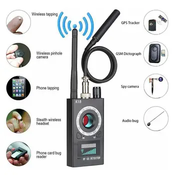 Anti Spy Detector Wireless Bug Detector Signal for Hidden Camera Laser Lens GSM Listening Device Finder Radar Radio Scanner
Anti Spy Detector Wireless Bug Detector Signal for Hidden Camera Laser Lens GSM Listening Device Finder Radar Radio Scanner