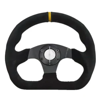 Universal 13 Inch PVC Auto Racing Steering Wheels Deep Corn Drifting Sport Steering Wheel
Universal 13 Inch PVC Auto Racing Steering Wheels Deep Corn Drifting Sport Steering Wheel
